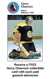 Gerry Cheevers Collectible Card