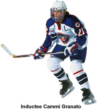 Inductee Cammi Granato